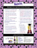 Print: Welch's Product Sell Sheet Back